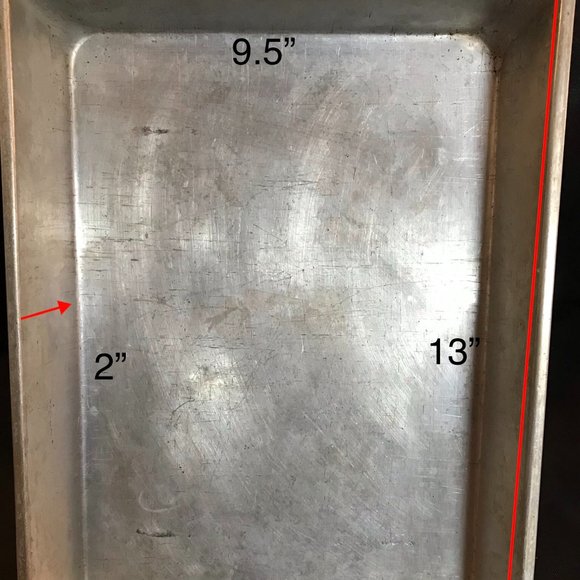 Lot of 4 aluminum bake pans - Picture 5 of 6